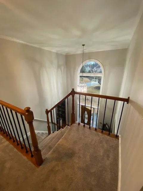 Staircase and landing