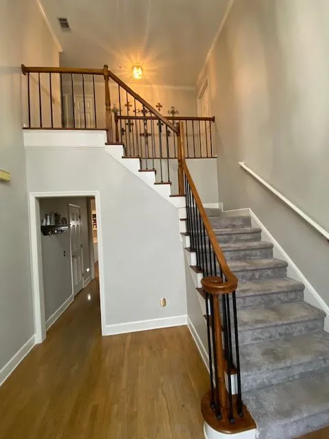 Staircase railing &mdash; after