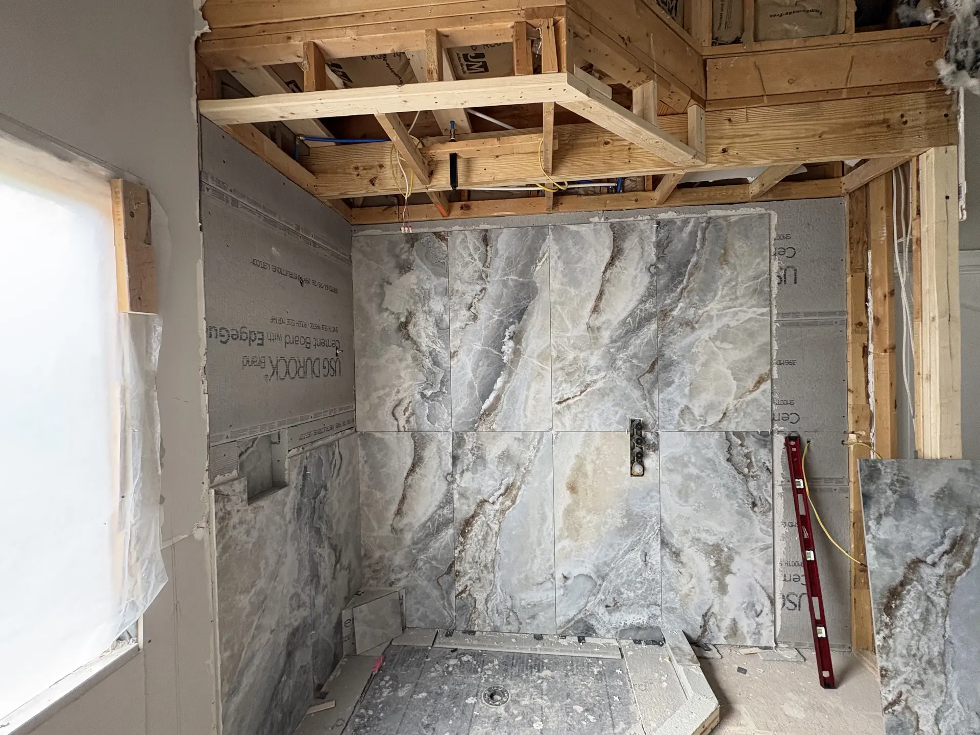 Bathroom renovation complete